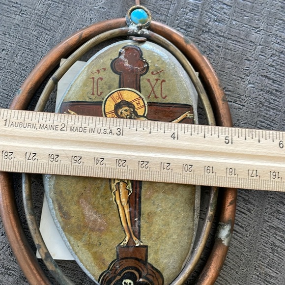 Original Handmade Religious Wall Plaque - Picture 6 of 6